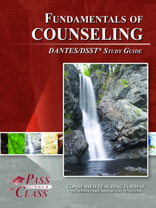 Cover image for DSST Fundamentals of Counseling DANTES Test Study Guide